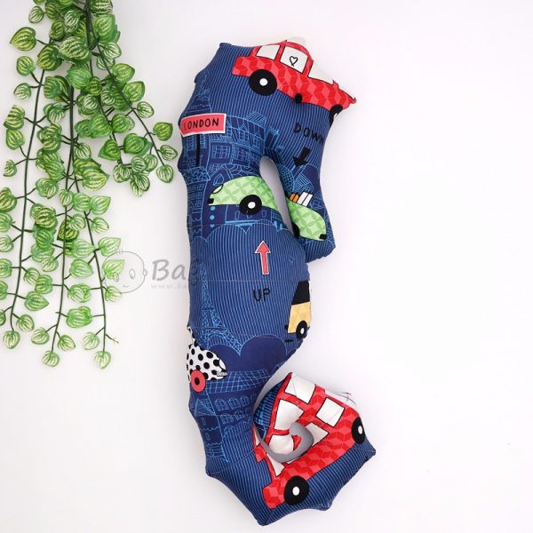 Gối ôm hình cá ngựa handmade cho bé 75 cm